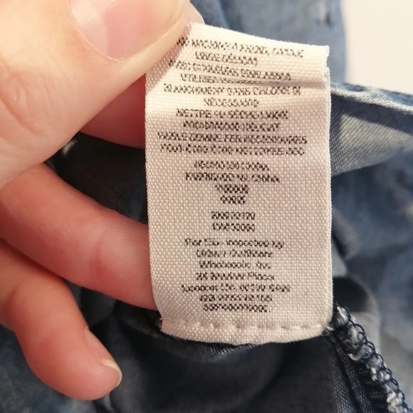 Free People Dottie Over You Chambray Button Up Floral and Plaid Blouse Medium - Picture 14 of 16